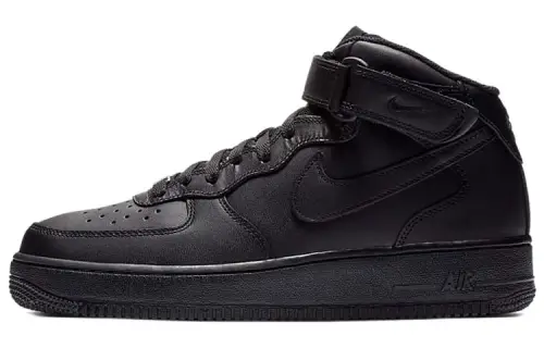 Nike Air Force 1 Mid '07 'Triple Black 2016'