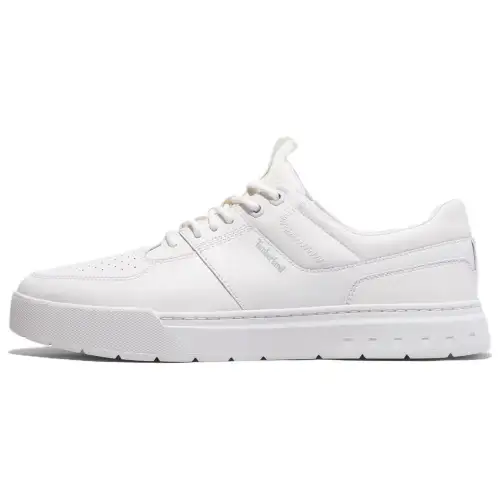 Timberland Slip Resistant Abrasion Resistant Slip Resistant Abrasion Resistant Low top Skateboard Shoes Men's White