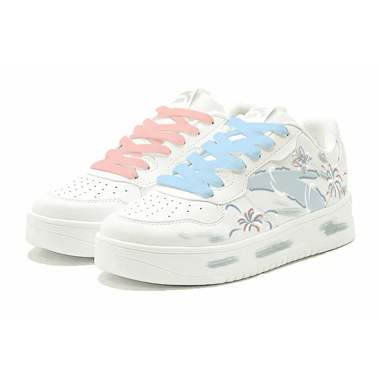 Anta Slip Resistant Abrasion Resistant Slip Resistant Abrasion Resistant Low top Skateboard Shoes Unisex