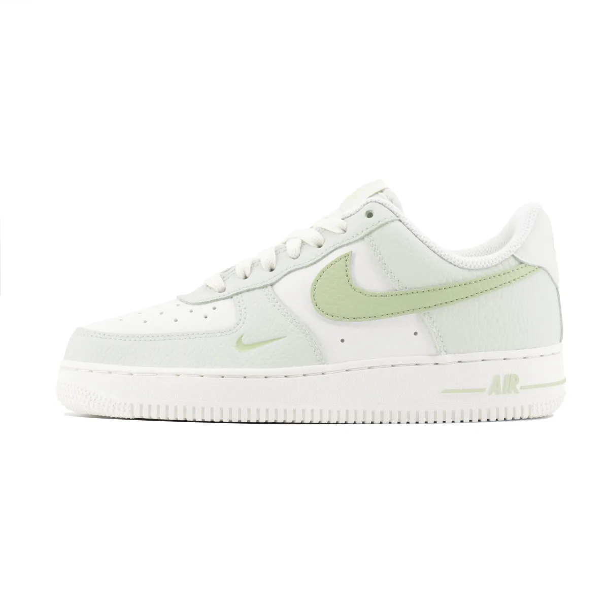 Nike Air Force 1 Abrasion Resistant Abrasion Resistant Low top Skateboard Shoes Unisex White Green