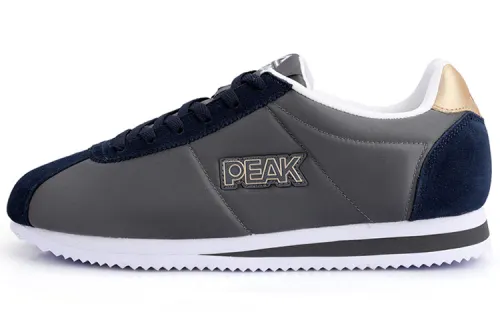 PEAK Lightweight And Breathable Low top Skateboard Shoes Men's Gray Blue