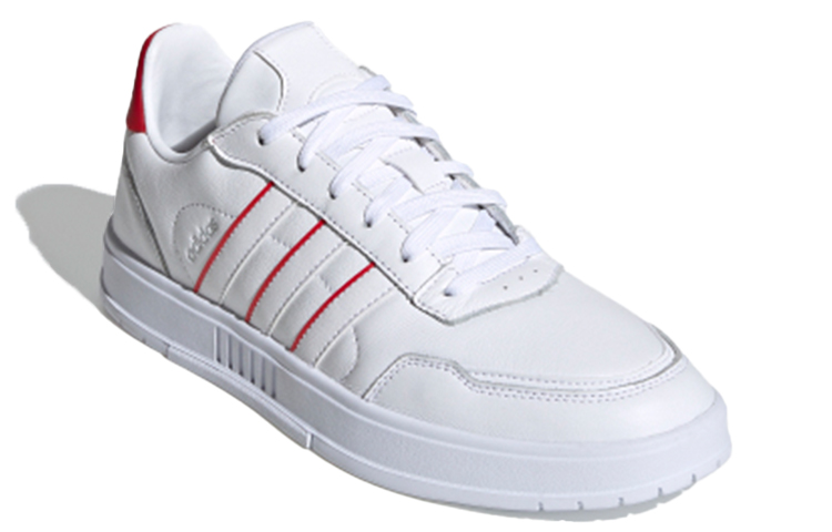 Мужские кеды adidas neo Courtmaster (бело-красные) — Белый / красный — фото 3