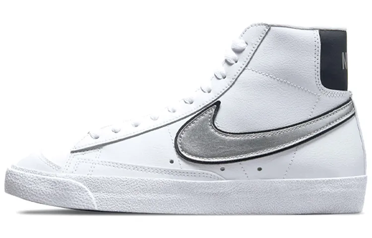 Nike Blazer Mid '77 Essential 'White Metallic Silver' Women's