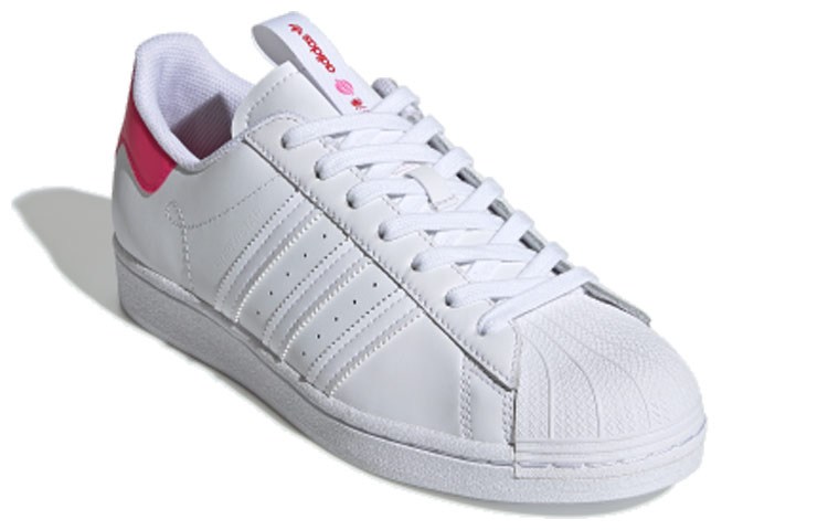 Кеды adidas originals Superstar (бело-красные) — фото 3