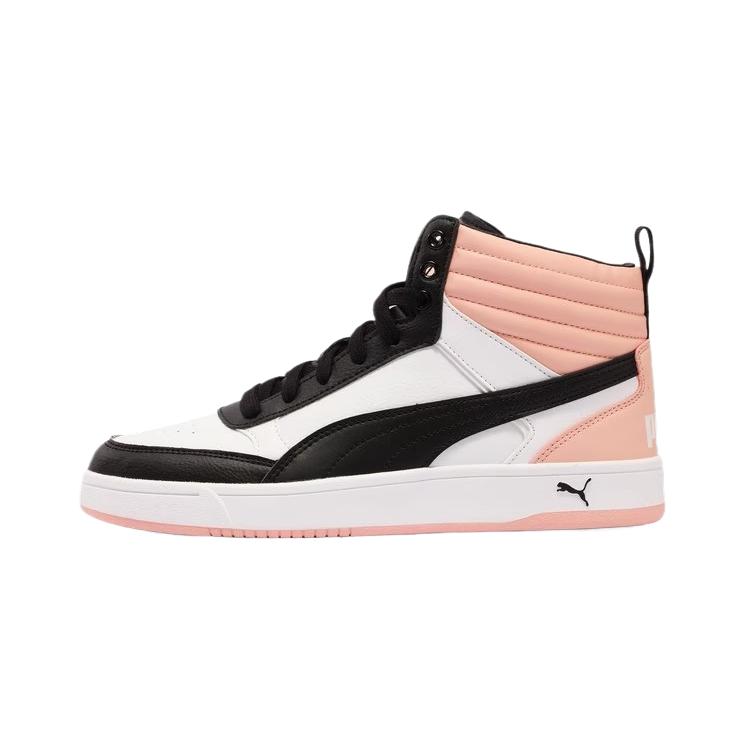 PUMA DRIBBLE Mid top Skateboard Shoes Unisex Light Pink