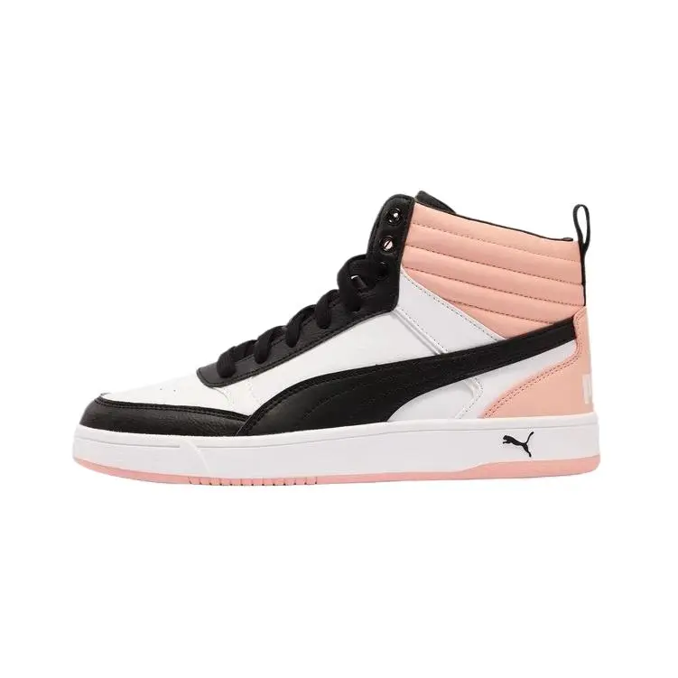 PUMA DRIBBLE Mid top Skateboard Shoes Unisex Light Pink