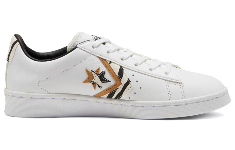 Кеды Converse Pro Leather Sunblocked (бело-черные) — фото 2