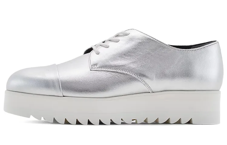 Onitsuka Tiger Derby Shoes 'Silver' Women's