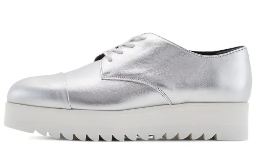 Onitsuka Tiger Derby Shoes 'Silver' Women's