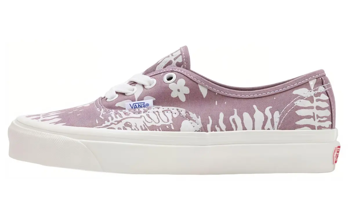 Vans Authentic 44 DX Anaheim Factory Authentic 44 DX Abrasion Resistant Low top Skateboard Shoes Unisex Pink White