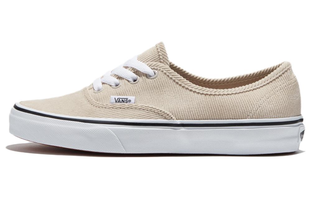 Vans Authentic Abrasion Resistant Low top Skateboard Shoes Unisex Beige