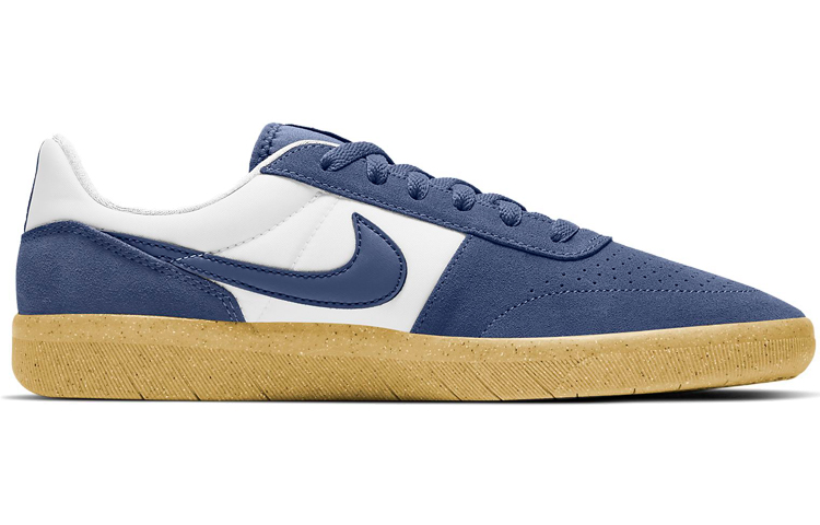 Кеды Nike SB Team Classic (сине-бело-коричневые) — фото 2