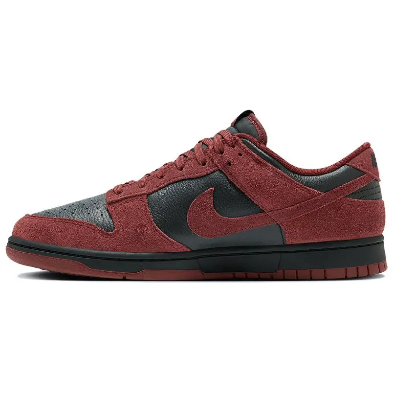Nike Dunk Low Retro Se Black Dark Team Red