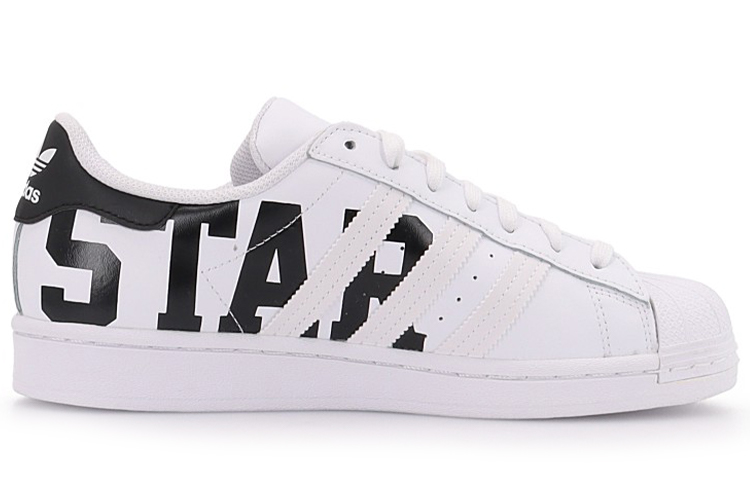 кеды adidas Originals Superstar (бело-черный) — Белыйчёрный — фото 2