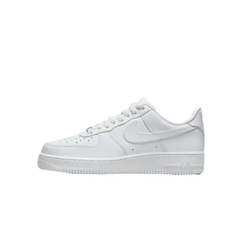 Nike Air Force 1 Coverage Slip Resistant Coverage Slip Resistant Low top Skateboard Shoes Unisex White