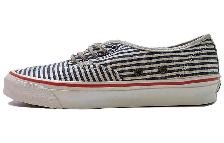 Vans Authentic X Nigel Cabourn 'Black White Red'
