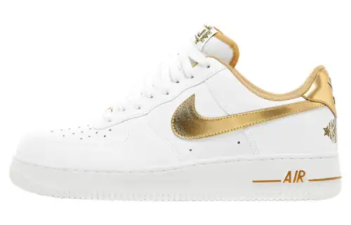 Nike Air Force 1 Low 'White Metallic Gold'