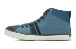 Li Ning Canvas, Textile, Synthetic Leather Coverage Abrasion Resistant, Breathable Mid top Skateboard Shoes Men's