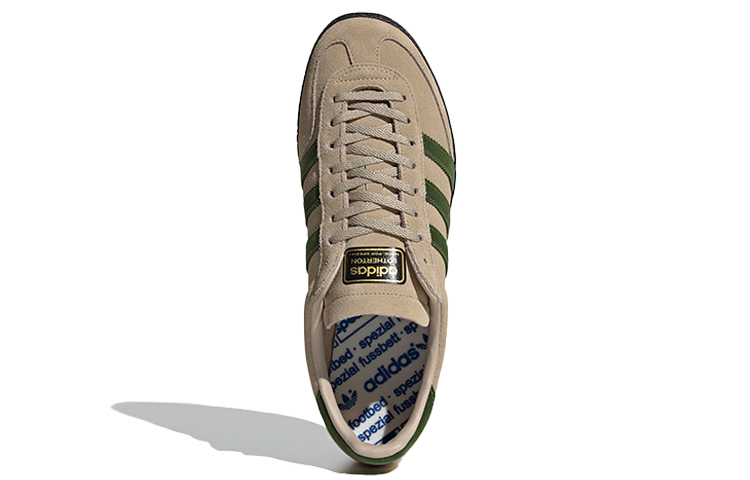 Мужские кеды adidas originals Lotherton Spzl (коричнево-зеленый) — фото 5