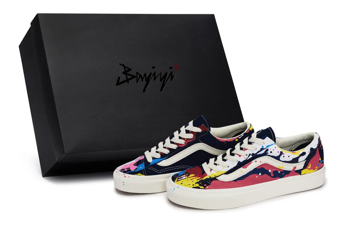 Vans Style 36 811 Manufacturing, Summer Light, Special Shoe Box Abrasion Resistant Abrasion Resistant Low top