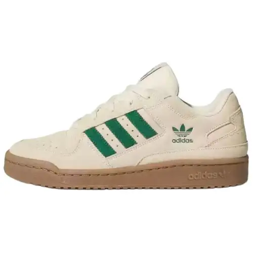 Forum Adidas Originals Low Cl 'Warm Vanilla Dark Green'