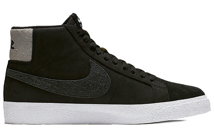 Кеды Nike Blazer Gnarhunters (черно-белые) — фото 2