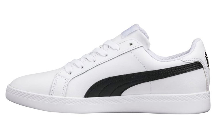 Женские кеды PUMA Smash (бело-черные) — фото 1