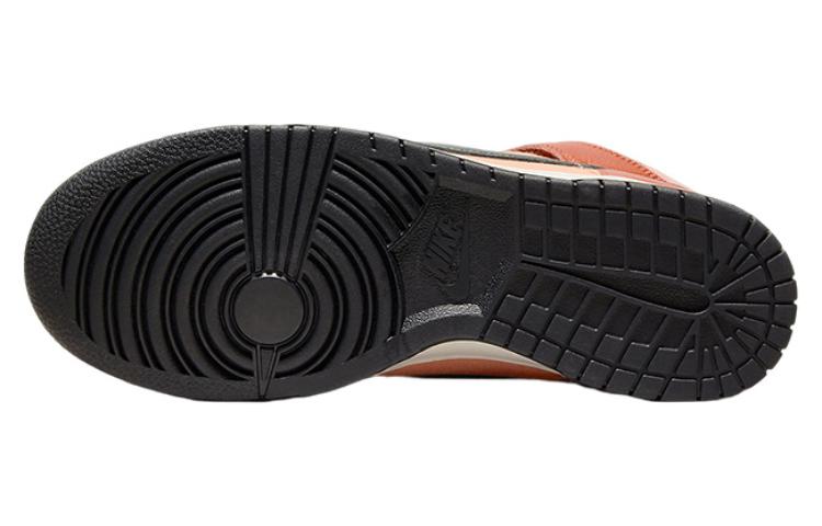 Мужские кроссовки Nike Dunk (коричнево-черный) — фото 6