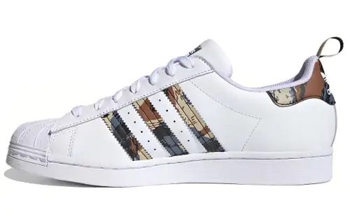 Adidas Superstar 'White Savanna Camo'