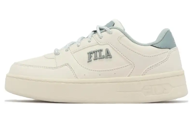 FILA Court Trend Coverage Abrasion Resistant Low top Skateboard Shoes Women's White