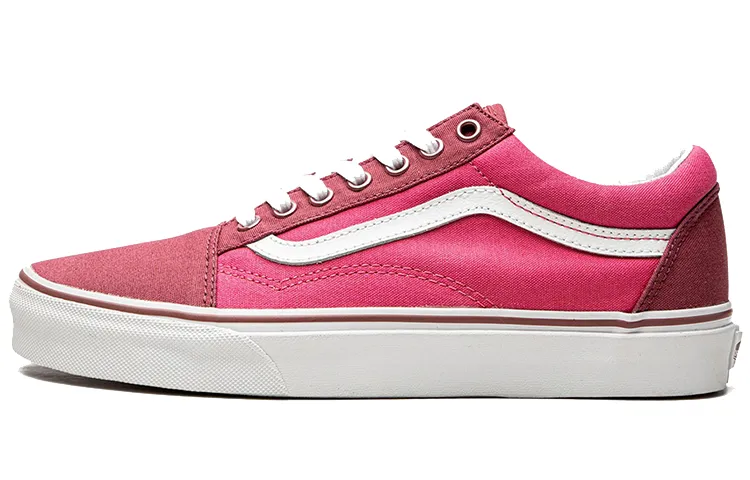Vans Old Skool Low top Skateboard Shoes Unisex Rose Red