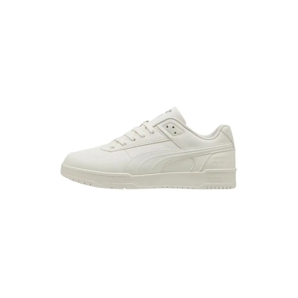 PUMA RBD Game Artificial Leather Low top Skateboard Shoes Unisex Beige Gray
