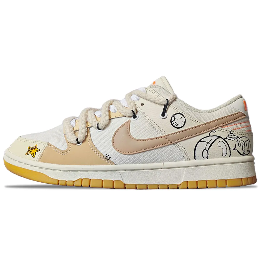 Nike Dunk Space Bunny Fashion Trend Cushioning Abrasion Resistant Cushioning, Wear Resistant Low top Skateboard Shoes