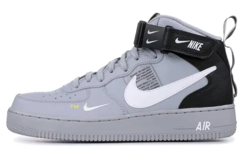 Nike Air Force 1 Mid Utility Wolf Grey Black