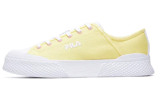FILA Heritage Collection Comfortable Low top Skateboard Shoes Women's Pink Yellow
