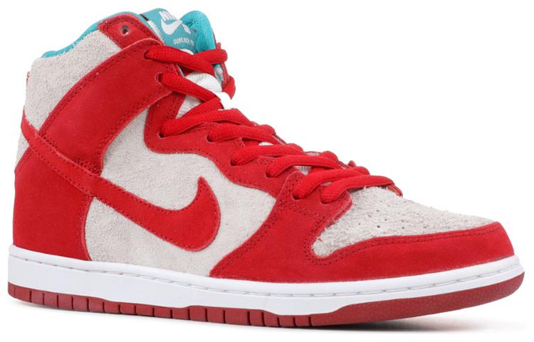 Мужские кроссовки Nike Dunk SB Dr. Seuss (красно-белые) — 体育红/体育红/白 — фото 3