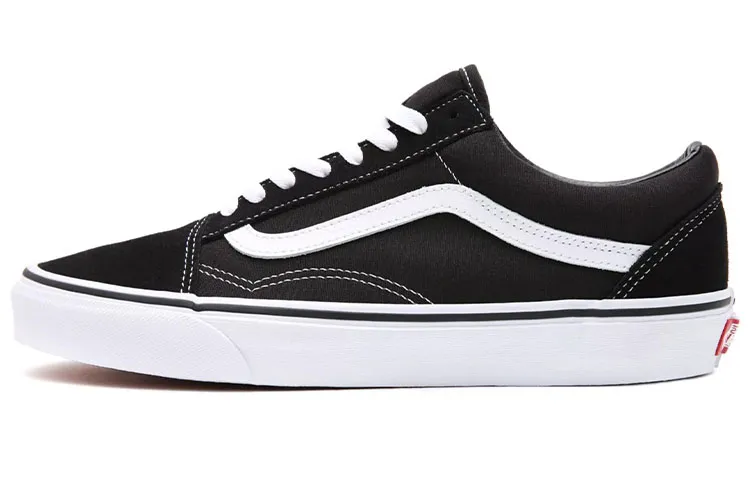 Old Skool Vans Wide 'Black White'
