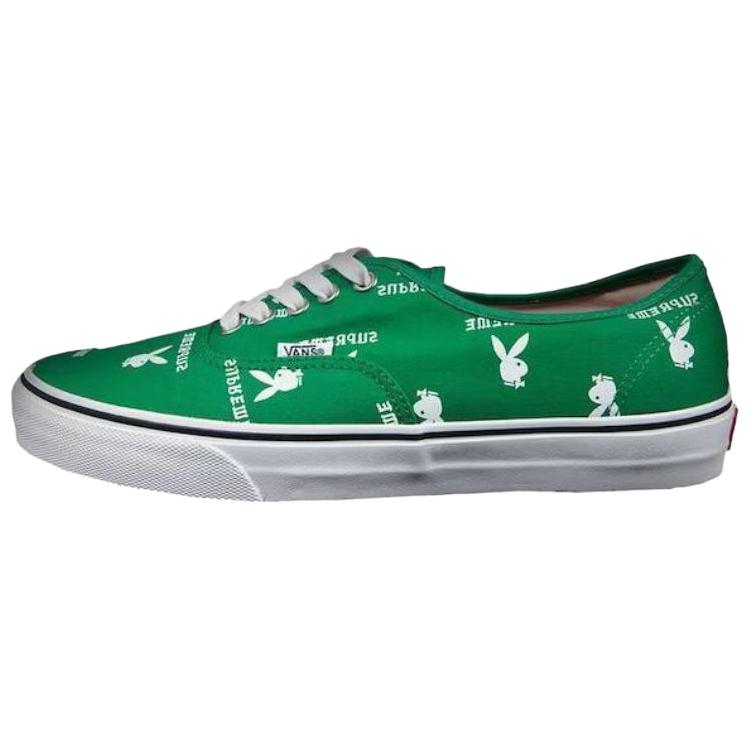 Vans Authentic Supreme X Playboy Green
