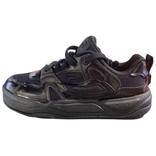 FILA FUSION x Beams BANK II Coverage Abrasion Resistant Low top Skateboard Shoes Men's Black