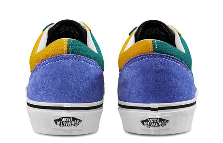Кеды Vans Old Skool (желто-зеленые) — фото 4