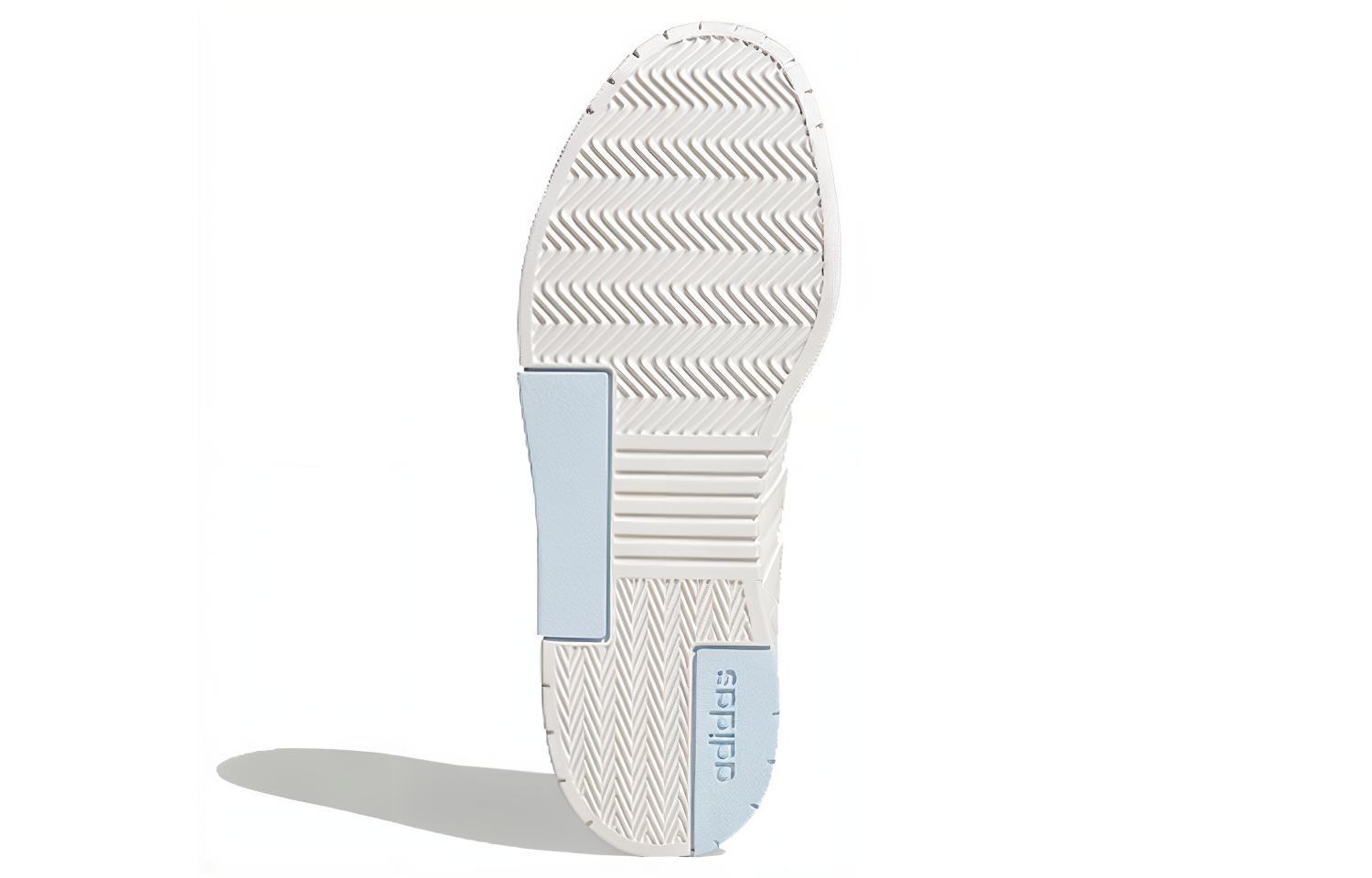 Мужские кеды adidas neo Courtmaster (бело-коричневые) — фото 5