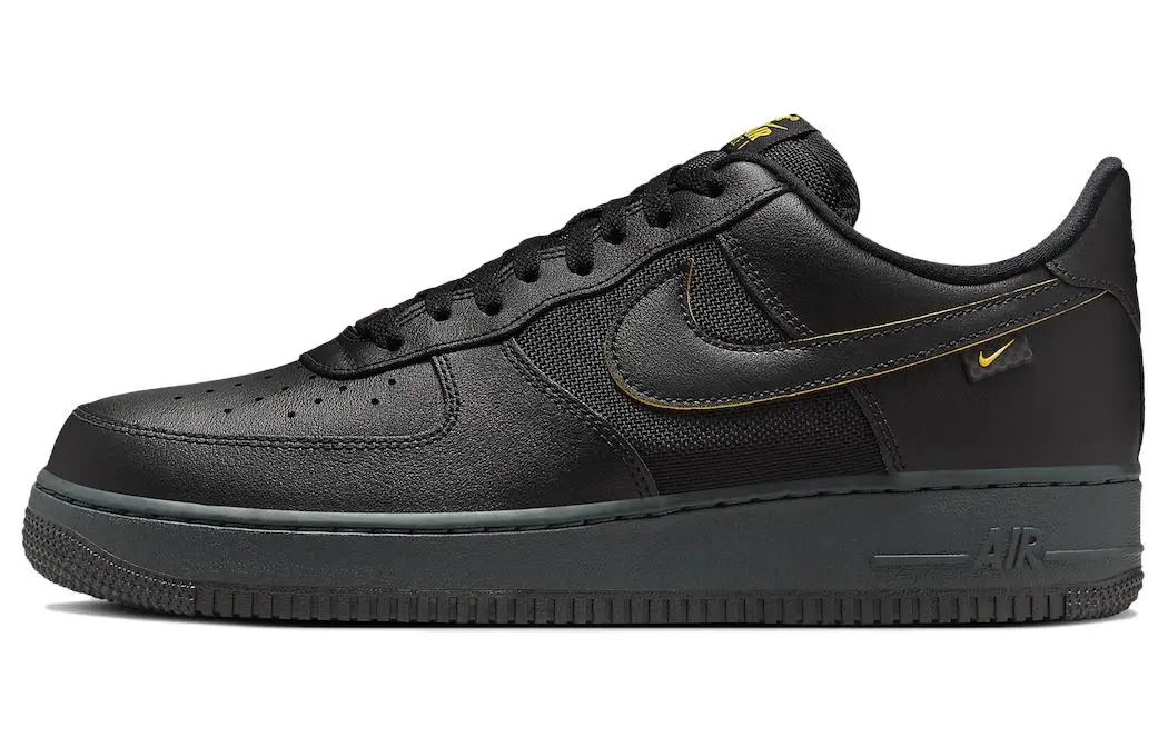 Nike Air Force 1 Black University Gold