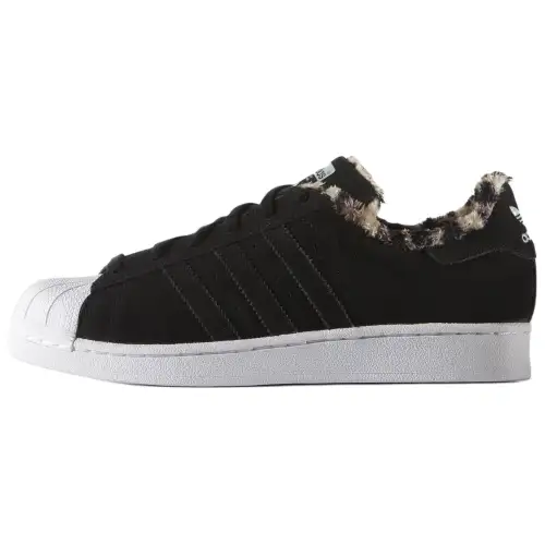 Adidas Originals SUPERSTAR Low top Skateboard Shoes Women's Black