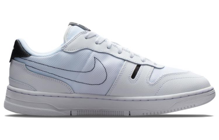 Мужские кеды Nike Squash Type (черно-белые) — фото 2