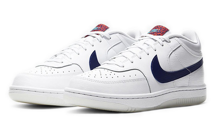 Мужские кеды Nike Sky Force (бело-синие) — фото 3