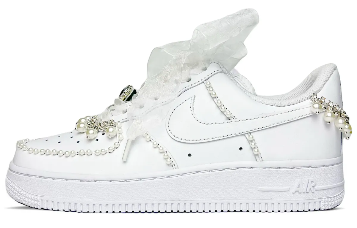 Nike Air Force 1 Low top Skateboard Shoes Women's White