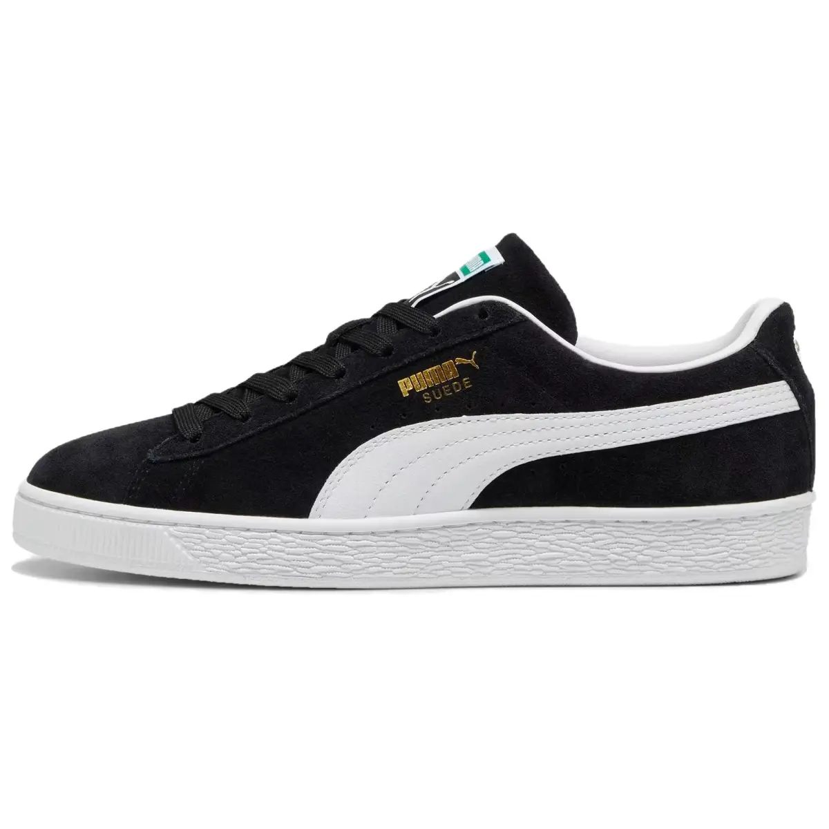 PUMA Suede Classic Low top Skateboard Shoes Women's Black White