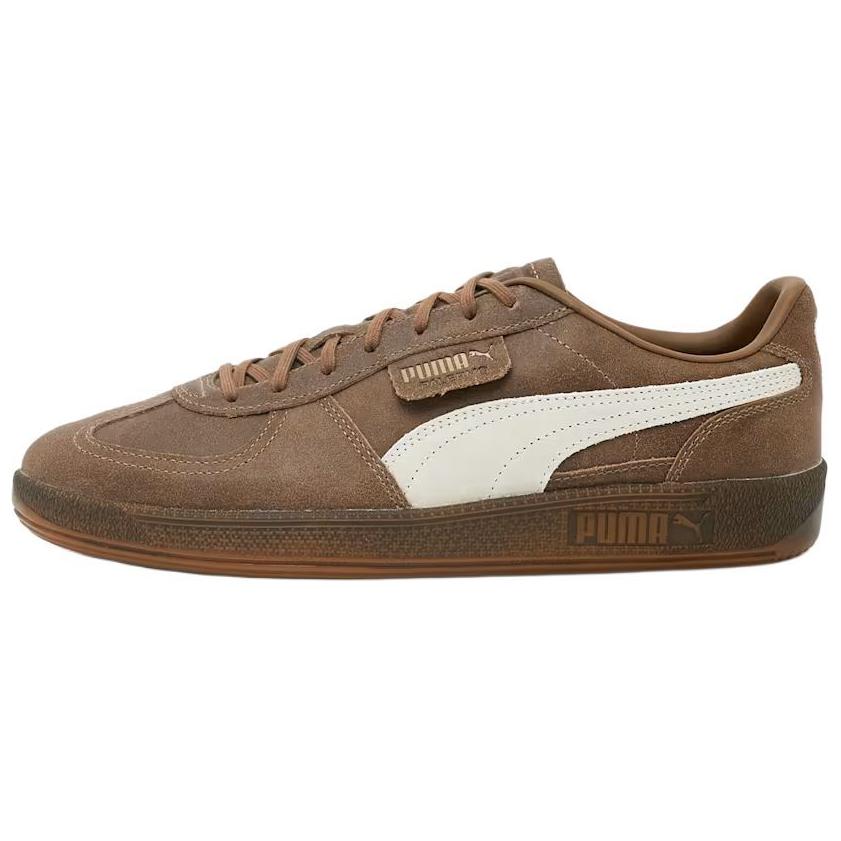 Кеды PUMA Palermo Aged (коричнево-белые)