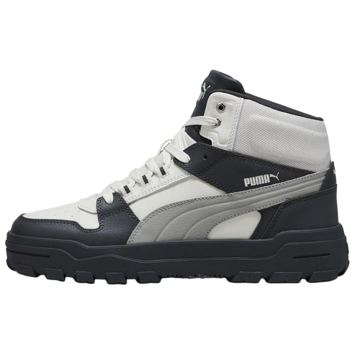 PUMA Abrasion Resistant Mid top Skateboard Shoes Unisex Gray