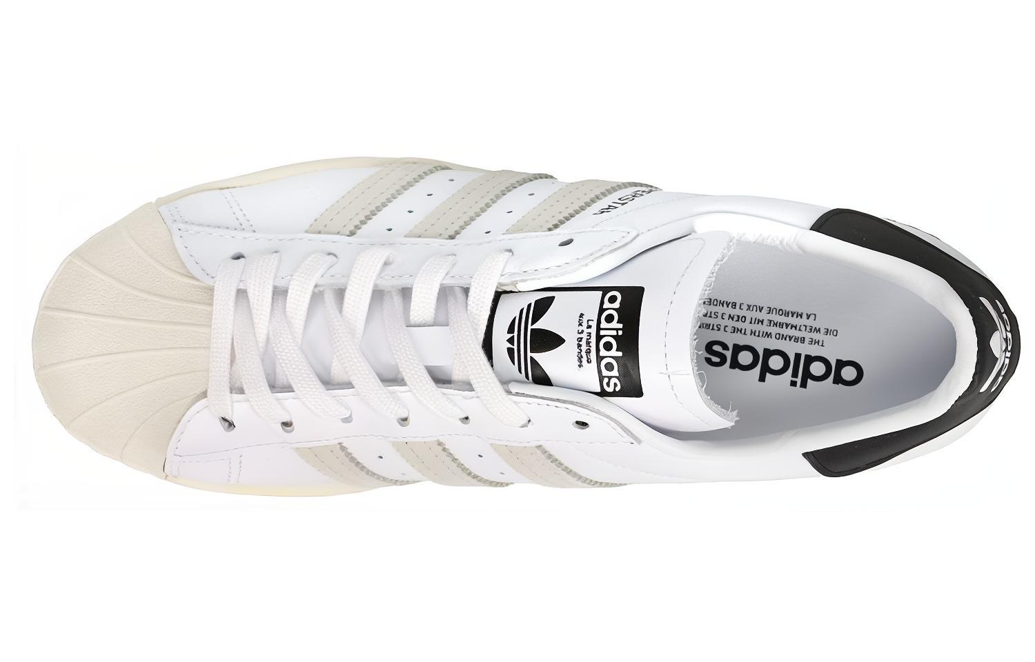 Кеды adidas Superstar (бежево-коричневые) — фото 4